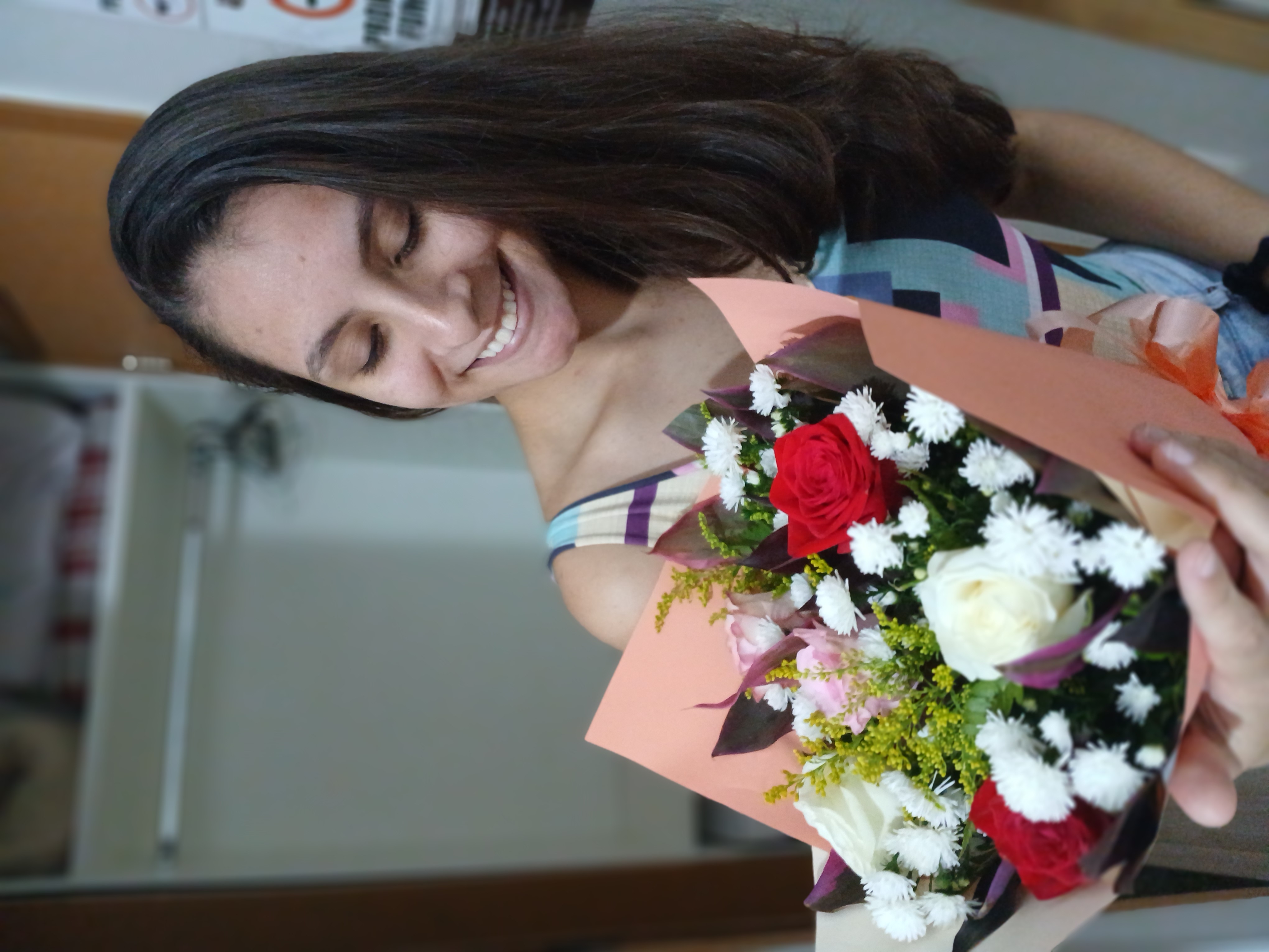 Buquê de flores em São Lourenço